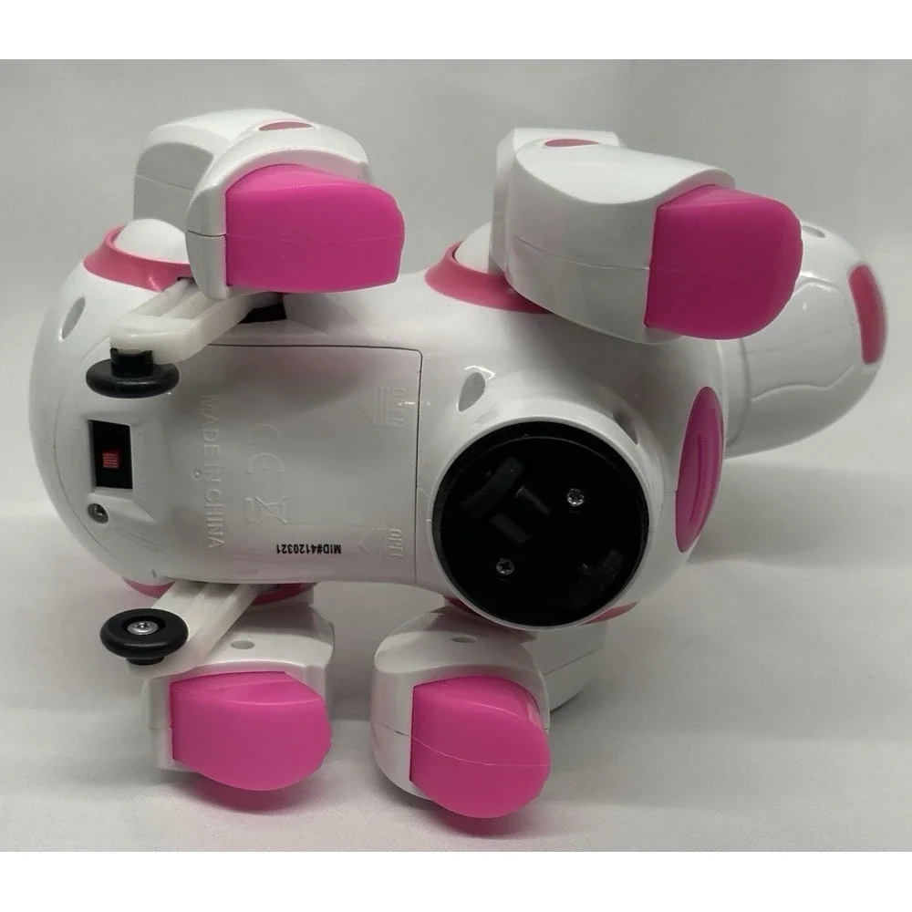 Vivitar ROBO Dancing Robot Dog – Pink, White &‎ Full of Sass! Pre-owned